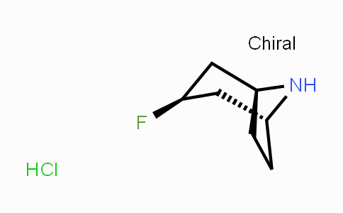 CAS No. 478866-38-5, exo-3-Fluoro-8-azabicyclo-[3.2.1]octane hydrochloride