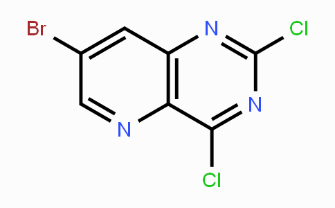 CAS No. 1215074-41-1, 7-Bromo-2,4-dichloropyrido[3,2-d]pyrimidine