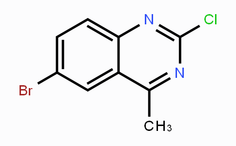 CAS No. 175724-46-6, 6-Bromo-2-chloro-4-methylquinazoline