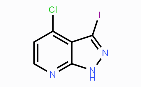 CAS No. 949558-30-9, 4-Chloro-3-iodo-1H-pyrazolo[3,4-b]pyridine