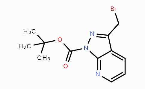 CAS No. 174180-76-8, 1-Boc-3-bromomethyl-1H-pyrazolo[3,4-b]pyridine