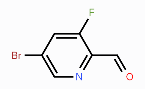 CAS No. 669066-93-7, 5-Bromo-3-fluoropyridine-2-carboxaldehyde