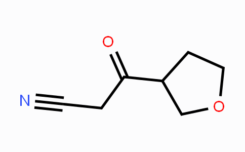 CAS No. 1186610-03-6, 3-Oxo-3-(tetrahydro-furan-3-yl)-propionitrile