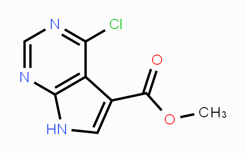 CAS No. 1207518-63-5, Methyl 4-chloro-7H-pyrrolo-[2,3-d]pyrimidine-5-carboxylate