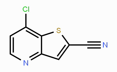 CAS No. 380235-83-6, 7-Chlorothieno[3,2-b]pyridine-2-carbonitrile