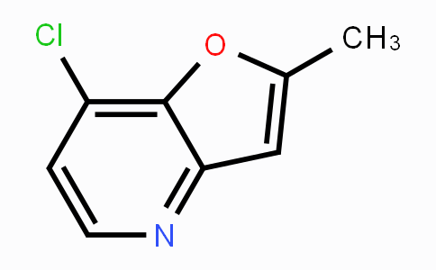 CAS No. 220992-40-5, 7-Chloro-2-methyl-furo[3,2-b]pyridine