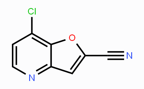 CAS No. 220992-47-2, 7-Chloro-furo[3,2-b]pyridine-2-carbonitrile