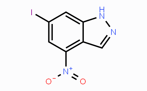 CAS No. 885519-91-5, 6-Iodo-4-nitro-1H-indazole