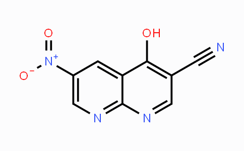 CAS No. 690223-99-5, 4-Hydroxy-6-nitro-1,8-naphthyridine-3-carbonitrile