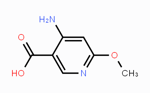 CAS No. 1060806-76-9, 4-Amino-6-methoxynicotinic acid