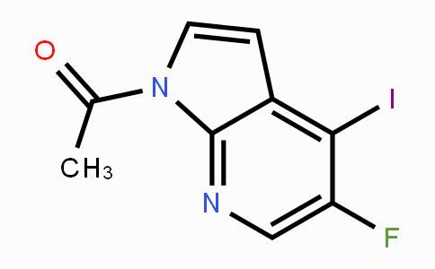 CAS No. 942920-15-2, 1-Acetyl-5-fluoro-4-iodo-7-azaindole
