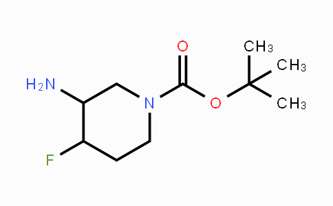 CAS No. 1334414-00-4, 3-Amino-1-Boc-4-fluoropiperidine