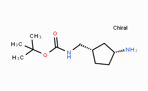 CAS No. 347184-43-4, cis-(3-Amino-cyclopentylmethyl)-carbamic acid tert-butyl ester
