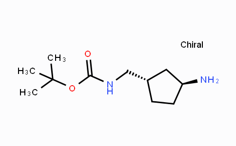 CAS No. 1403767-14-5, trans-(3-Amino-cyclopentylmethyl)-carbamic acid tert-butyl ester