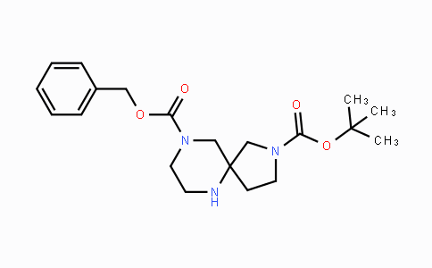 CAS No. 1160247-08-4, 9-Benzyl 2-tert-butyl 2,6,9-triazaspiro-[4.5]decane-2,9-dicarboxylate