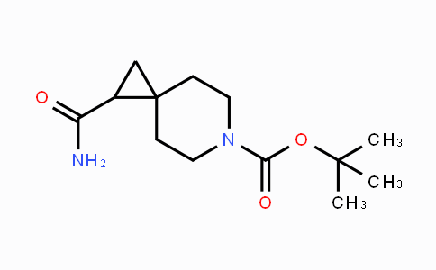 CAS No. 1160247-14-2, tert-Butyl 1-carbamoyl-6-azaspiro-[2.5]octane-6-carboxylate