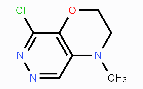 CAS No. 66643-52-5, 8-Chloro-3,4-dihydro-4-methyl-2H-pyridazino[4,5-b][1,4]oxazine