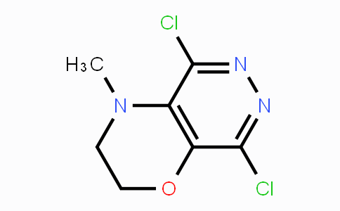 CAS No. 1259224-16-2, 5,8-Dichloro-3,4-dihydro-4-methyl-2H-pyridazino[4,5-b][1,4]oxazine