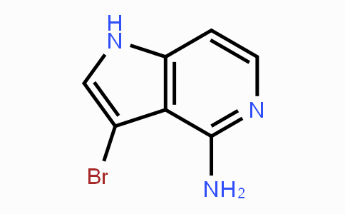 CAS No. 1256813-45-2, 3-Bromo-1H-pyrrolo[3,2-c]pyridin-4-amine