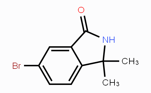 CAS No. 1403766-79-9, 6-Bromo-2,3-Dihydro-3,3-dimethyl-1H-Isoindol-1-one