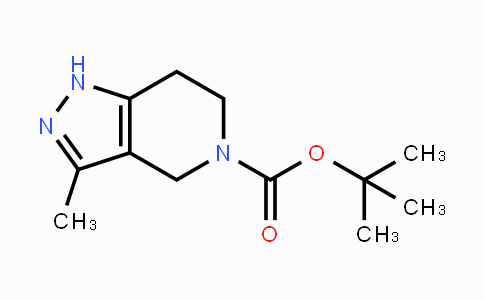 CAS No. 733757-77-2, tert-Butyl 3-methyl-6,7-dihydro-1H-pyrazolo-[4,3-c]pyridine-5(4H)-carboxylate