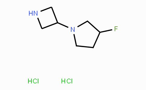 CAS No. 1403766-81-3, 1-(3-Azetidinyl)-3-fluoro-pyrrolidine dihydrochloride