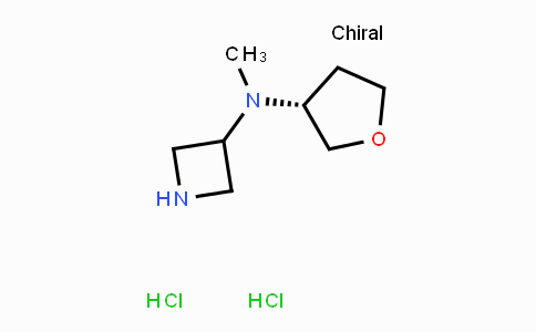CAS No. 1403763-30-3, (R)-N-Methyl-N-(tetrahydrofuran-3-yl)-azetidin-3-amine dihydrochloride