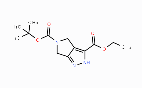 CAS No. 1026853-23-5, Ethyl 5-Boc-4,6-dihydropyrrolo-[3,4-c]pyrazole-3-carboxylate