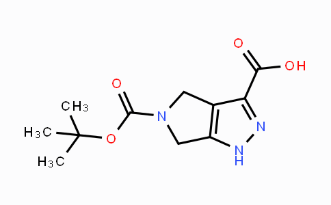 CAS No. 1160248-35-0, 5-(tert-Butoxycarbonyl)-1,4,5,6-tetrahydropyrrolo-[3,4-c]pyrazole-3-carboxylic acid