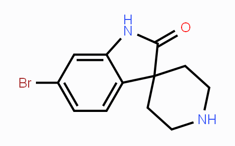 CAS No. 1160248-48-5, 6-Bromospiro[indoline-3,4'-piperidin]-2-one