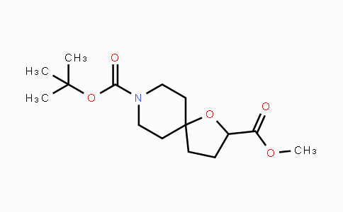 CAS No. 1160246-95-6, 8-tert-Butyl 2-methyl 1-oxa-8-azaspiro-[4.5]decane-2,8-dicarboxylate