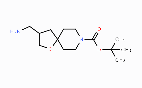CAS No. 1160246-96-7, 1-氧杂-8-氮杂螺[4.5]癸烷-8-羧酸酸，3-(氨基甲基)-1,1-二甲基乙基酯