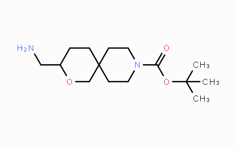 CAS No. 1160246-99-0, tert-Butyl 3-(aminomethyl)-2-oxa-9-azaspiro-[5.5]undecane-9-carboxylate