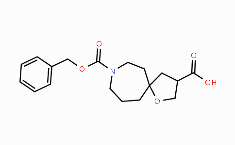 CAS No. 1268522-48-0, 8-(Benzyloxycarbonyl)-1-oxa-8-azaspiro-[4.6]undecane-3-carboxylic acid