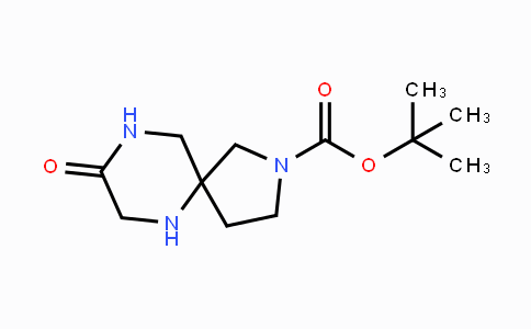 CAS No. 1160247-09-5, tert-Butyl 8-oxo-2,6,9-triazaspiro-[4.5]decane-2-carboxylate