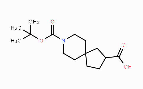 CAS No. 1160247-17-5, 8-(tert-Butoxycarbonyl)-8-azaspiro-[4.5]decane-2-carboxylic acid