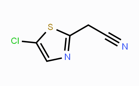 CAS No. 1289083-12-0, 2-(5-Chlorothiazol-2-yl)acetonitrile