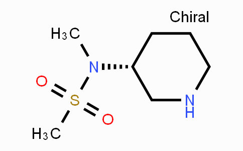 CAS No. 1419075-93-6, (R)-N-Methyl-N-(piperidin-3-yl)methanesulfonamide