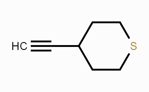CAS No. 1100509-34-9, 4-Ethynyltetrahydro-2H-thiopyran