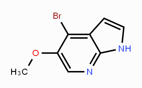 CAS No. 1190321-71-1, 4-Bromo-5-methoxy-1H-pyrrolo[2,3-b]pyridine