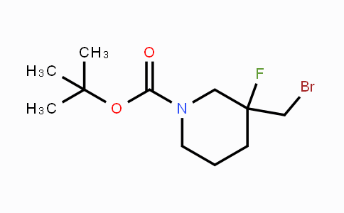 CAS No. 1262409-57-3, 1-Boc-3-bromomethyl-3-fluoropiperidine
