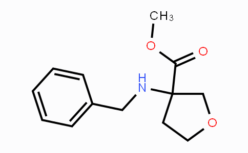 CAS No. 1273874-03-5, Methyl 3-(benzylamino)oxolane-3-carboxylate