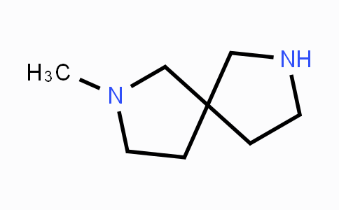 CAS No. 135380-53-9, 2-Methyl-2,7-diazaspiro[4.4]nonane