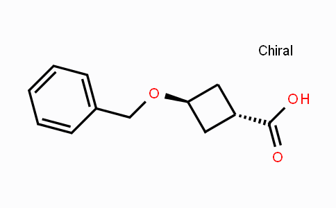 CAS No. 84182-48-9, trans-3-Phenylmethoxy-1-cyclobutanecarboxylic acid