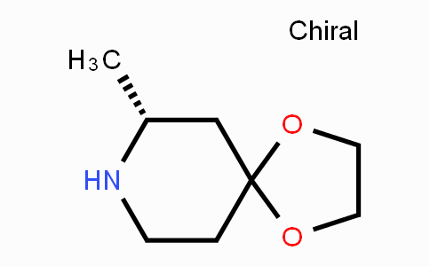 CAS No. 1419075-94-7, (R)-7-Methyl-1,4-dioxa-8-azaspiro[4.5]decane
