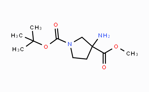 942190-47-8 | Methyl 1-Boc-3-aminopyrrolidine-3-carboxylate