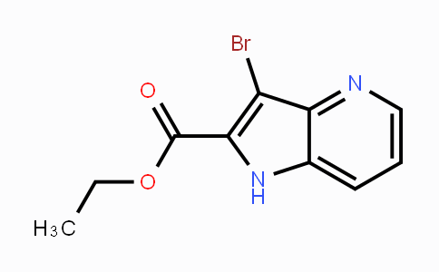 CAS No. 889658-85-9, 3-Bromo-1H-pyrrolo[3,2-b]pyridine-2-carboxylic acid ethyl ester