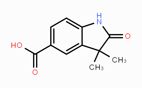 CAS No. 129912-25-0, 3,3-Dimethyl-2-oxo-1H-indole-5-carboxylic acid