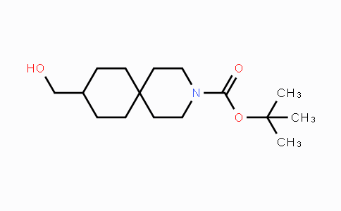 CAS No. 1341036-19-8, tert-Butyl 9-(hydroxymethyl)-3-azaspiro-[5.5]undecane-3-carboxylate