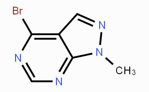 CAS No. 83255-88-3, 4-Bromo-1-methyl-1H-pyrazolo[3,4-d]pyrimidine